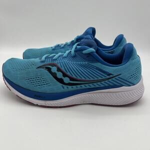 Saucony Guide 14 Running Shoes Sneakers Women's Size 9.5 Blue/Teal VGUC‎